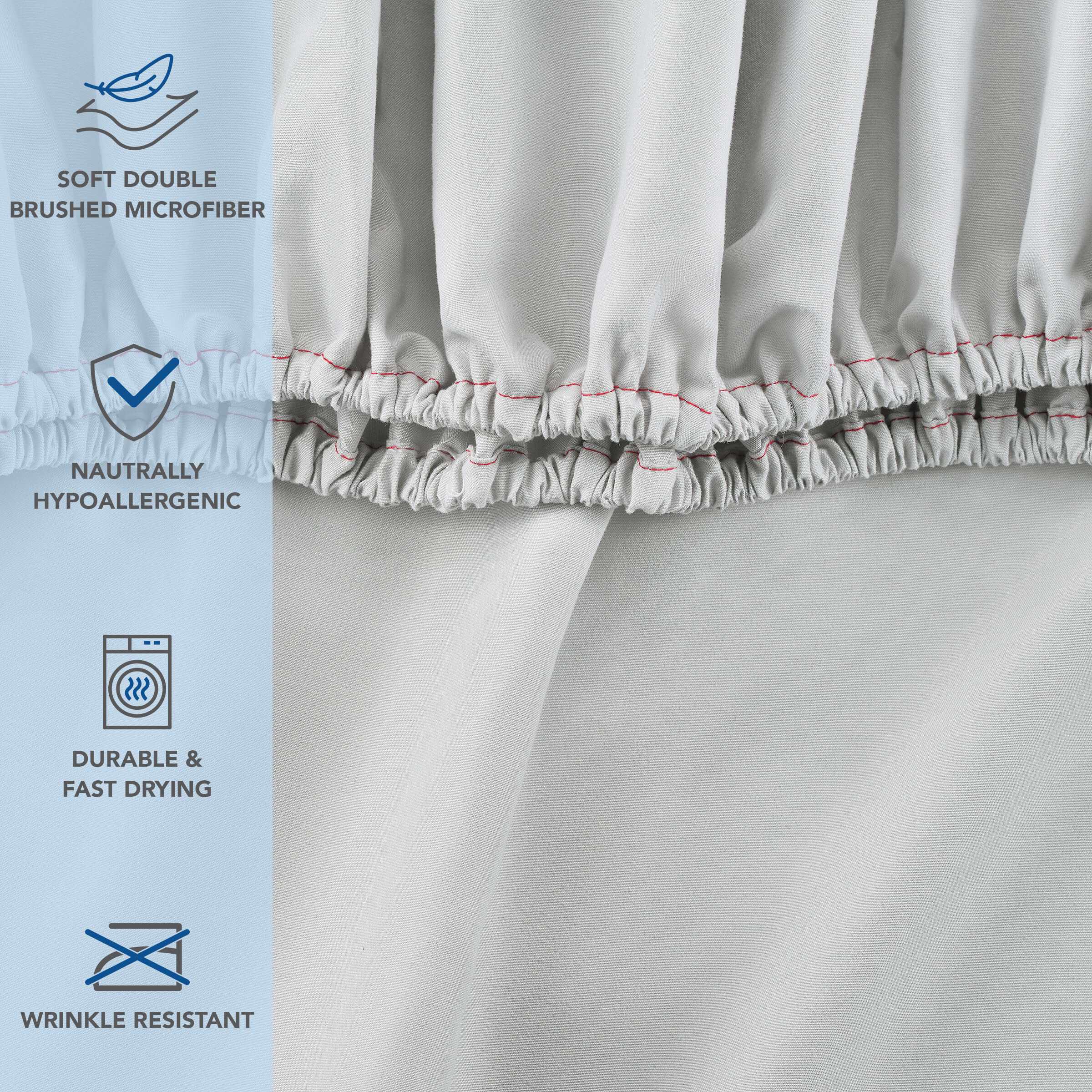 Juego de sábanas ajustables a granel Arkwright - Paquete de - Imagen 3