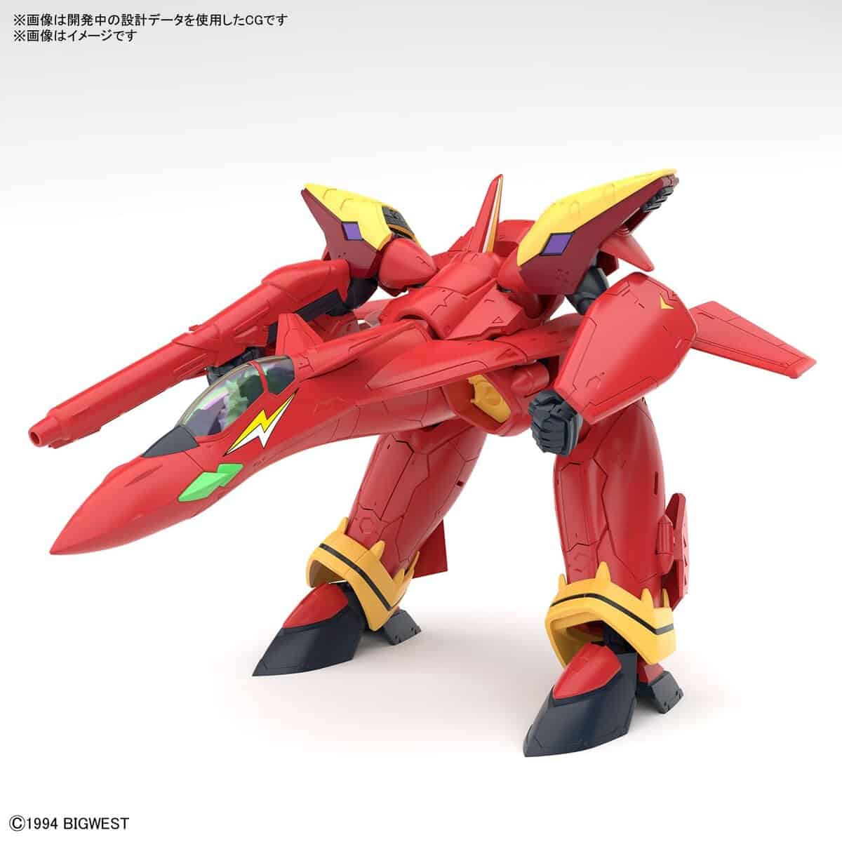 BANDAI HOBBY KIT HG Macross 1/100 VF-19 Custom FIRE - Imagen 4