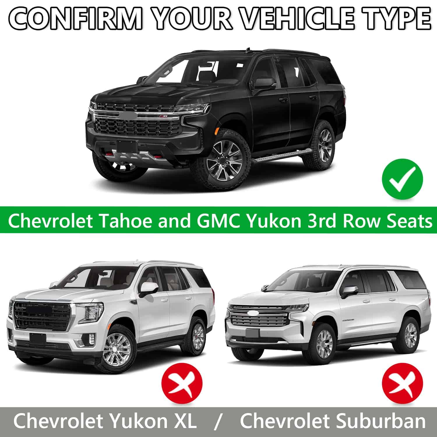 Tapete de carga compatible con Chevy Tahoe/GMC Yukon - Imagen 4