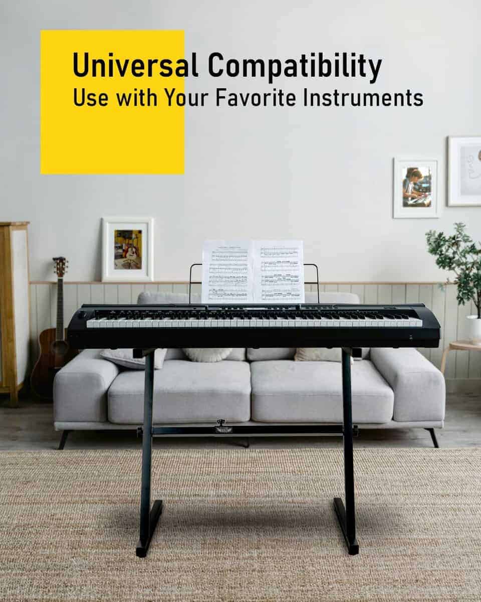 Soporte de Teclado Estilo Z Stage Rocker con Ancho - Imagen 8