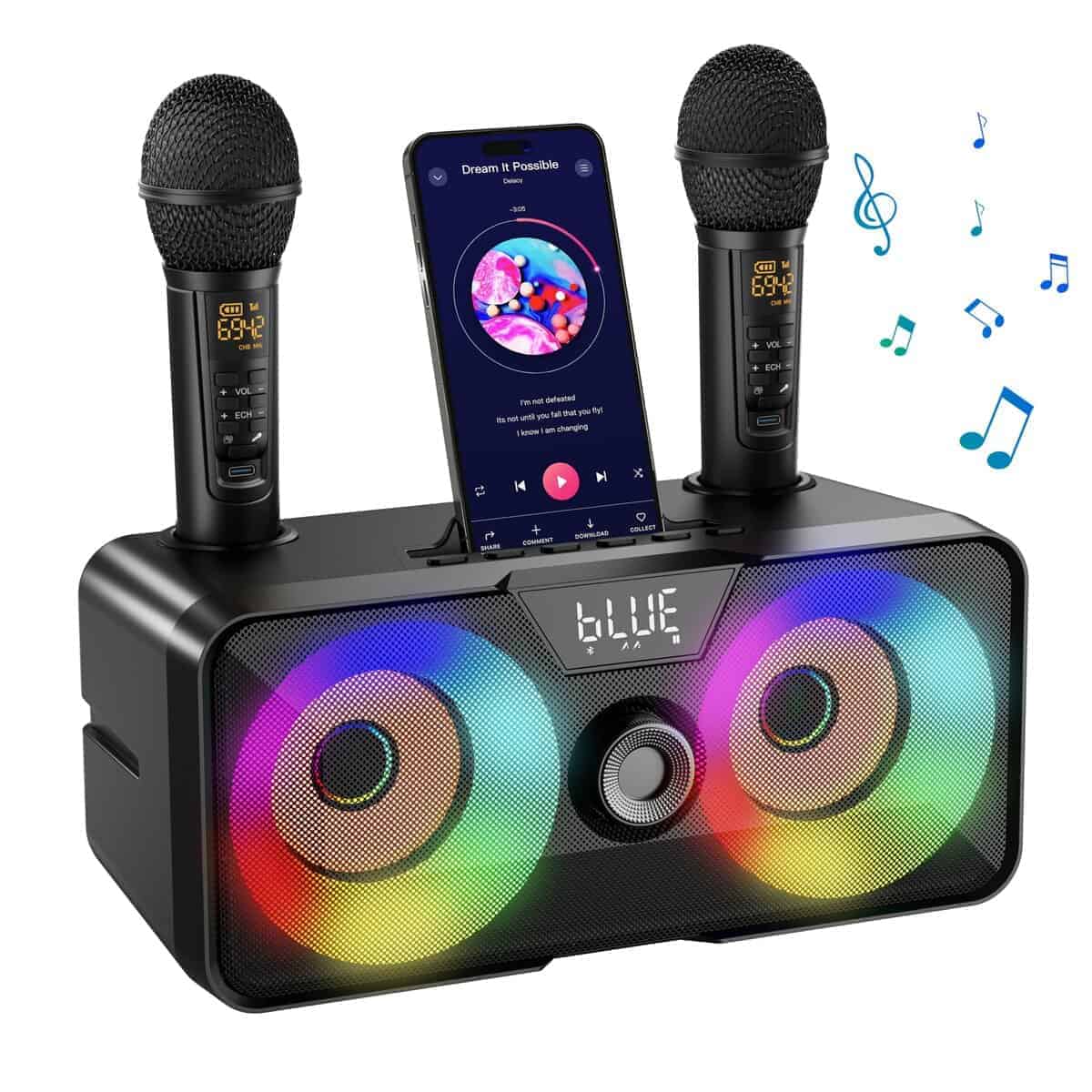 Máquina de Karaoke para Adultos y Niños con -umpleaños