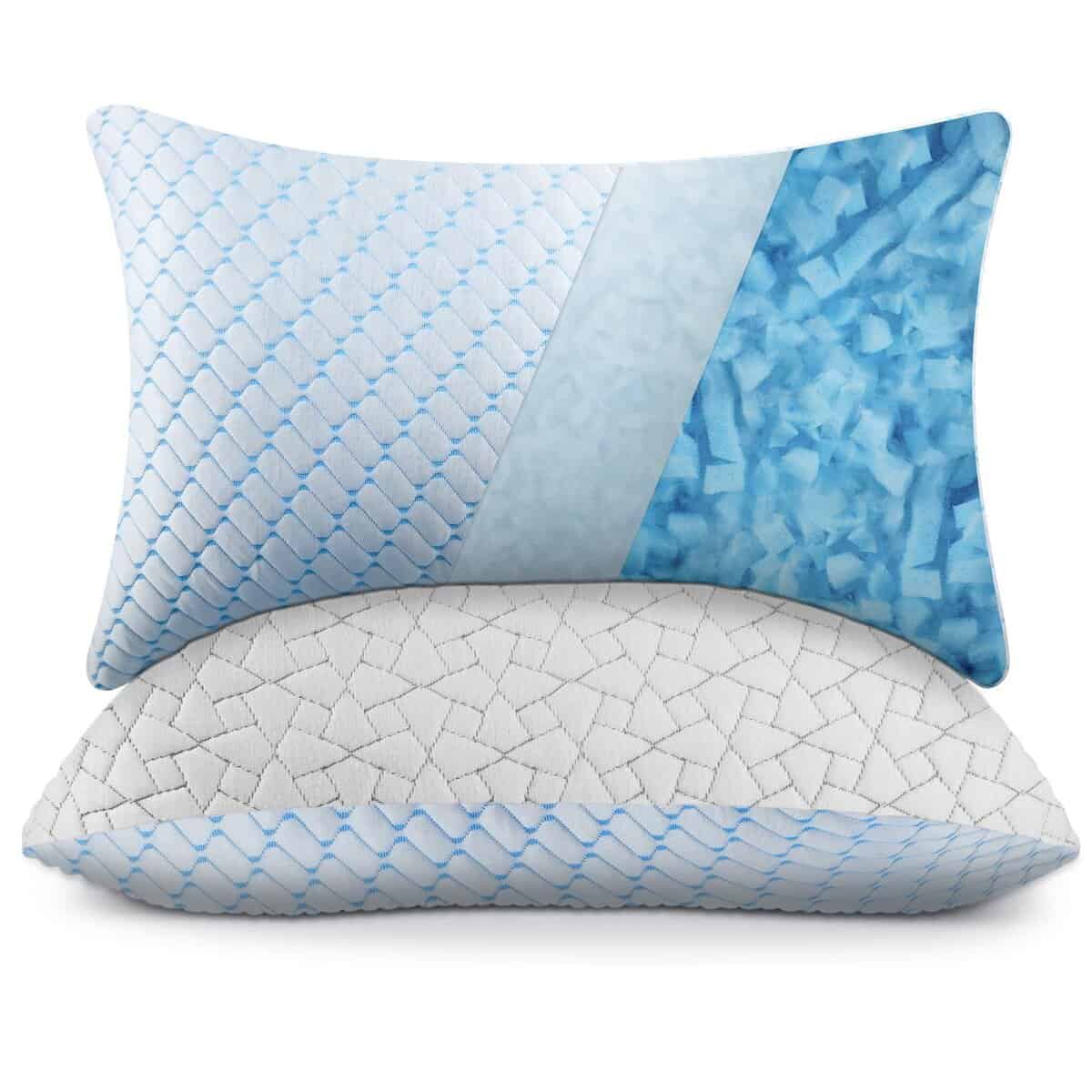 Almohadas de Espuma Viscoelástica WOLKI King Size Set de 2,