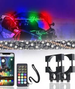 Barra de luz LED Beatto de 46 pulgadas, luz intermitente de