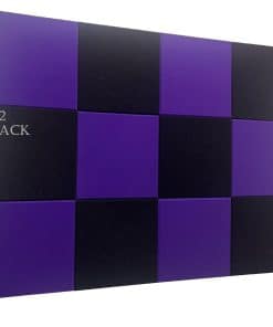 Panel de Espuma Absorbente de Sonido de Alta Densidad Negro