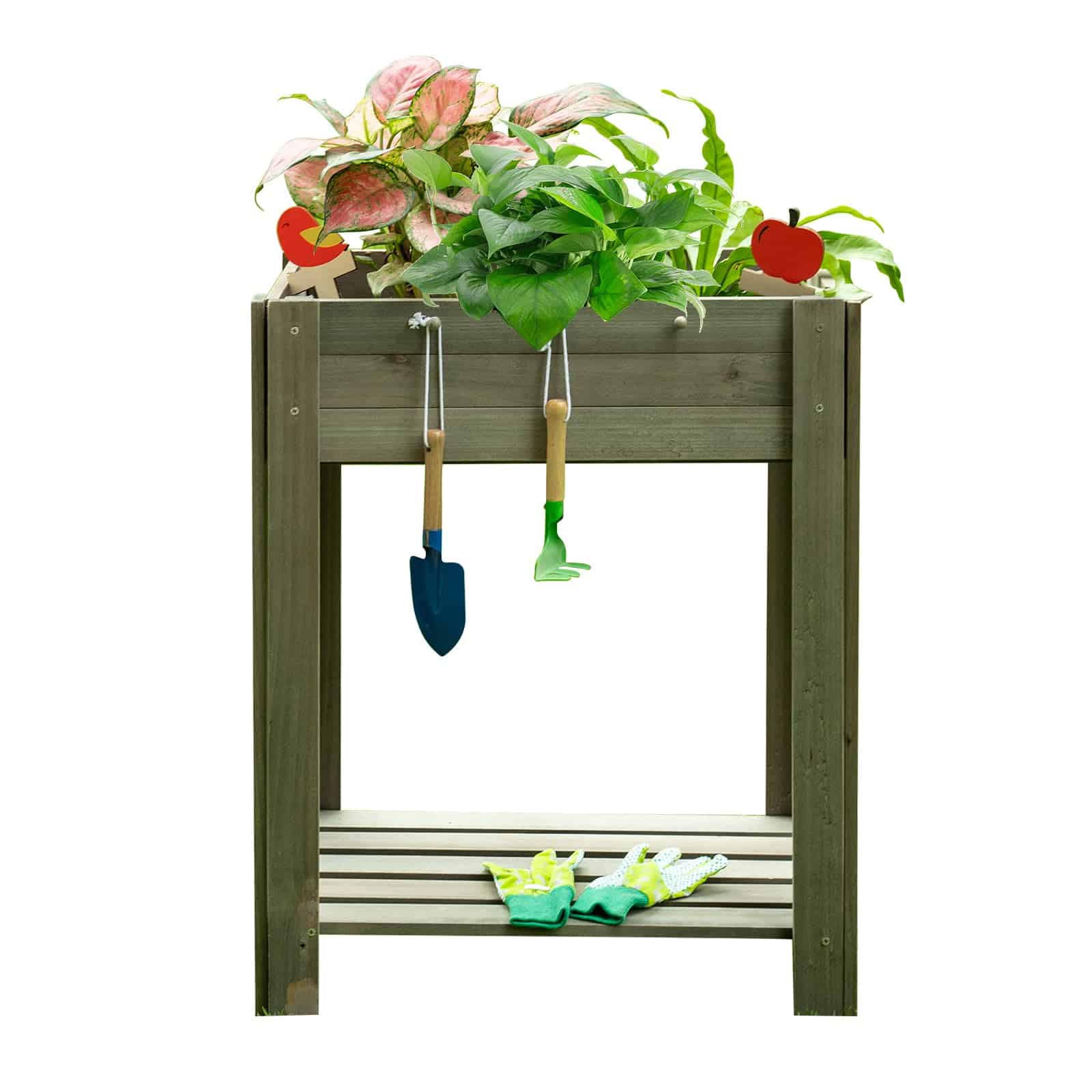 Centro de Juegos de Jardinería de Juguete de Madera,