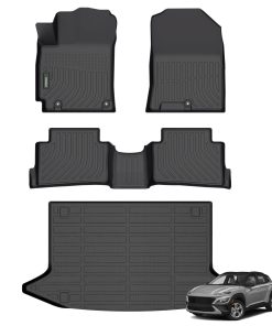 ANBINGO para Hyundai Kona Tapetes para Pisos 2018-2023 y