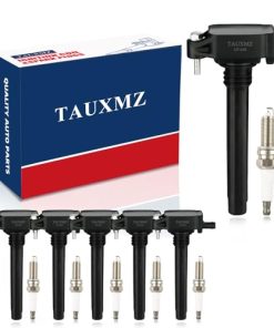TAUXMZ Bobina de Encendido UF648 y Bujías de Iridio 97390