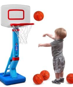 Aro de Baloncesto para Niños SUPER JOY Ajustable en Altura