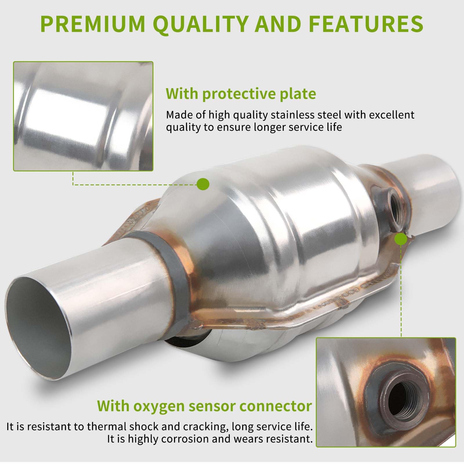 Catalizador Universal de 2 Pulgadas KEEPDSGN - Convertidor - Imagen 6