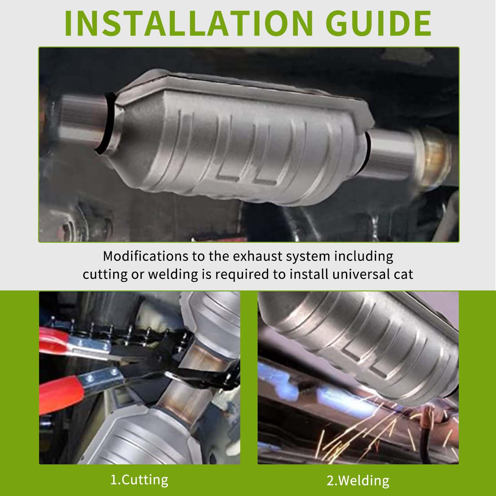 Catalizador Universal de 2 Pulgadas KEEPDSGN - Convertidor - Imagen 7