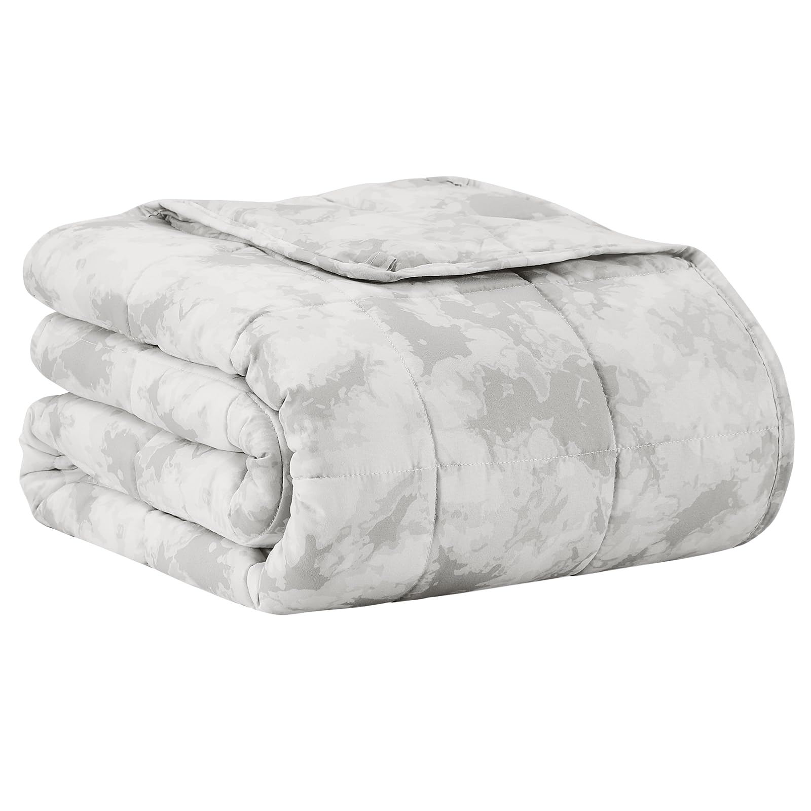 Manta Ponderada L'AGRATY - 48"x72" 20lbs -Gris Blanco Tie Dy