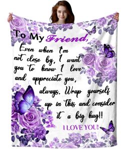 XeaGiasy Mejor Amiga Manta Regalos de la Mejor Hermana