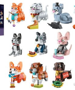 Juego de Construcción de Animales JMBricklayer para Niños,