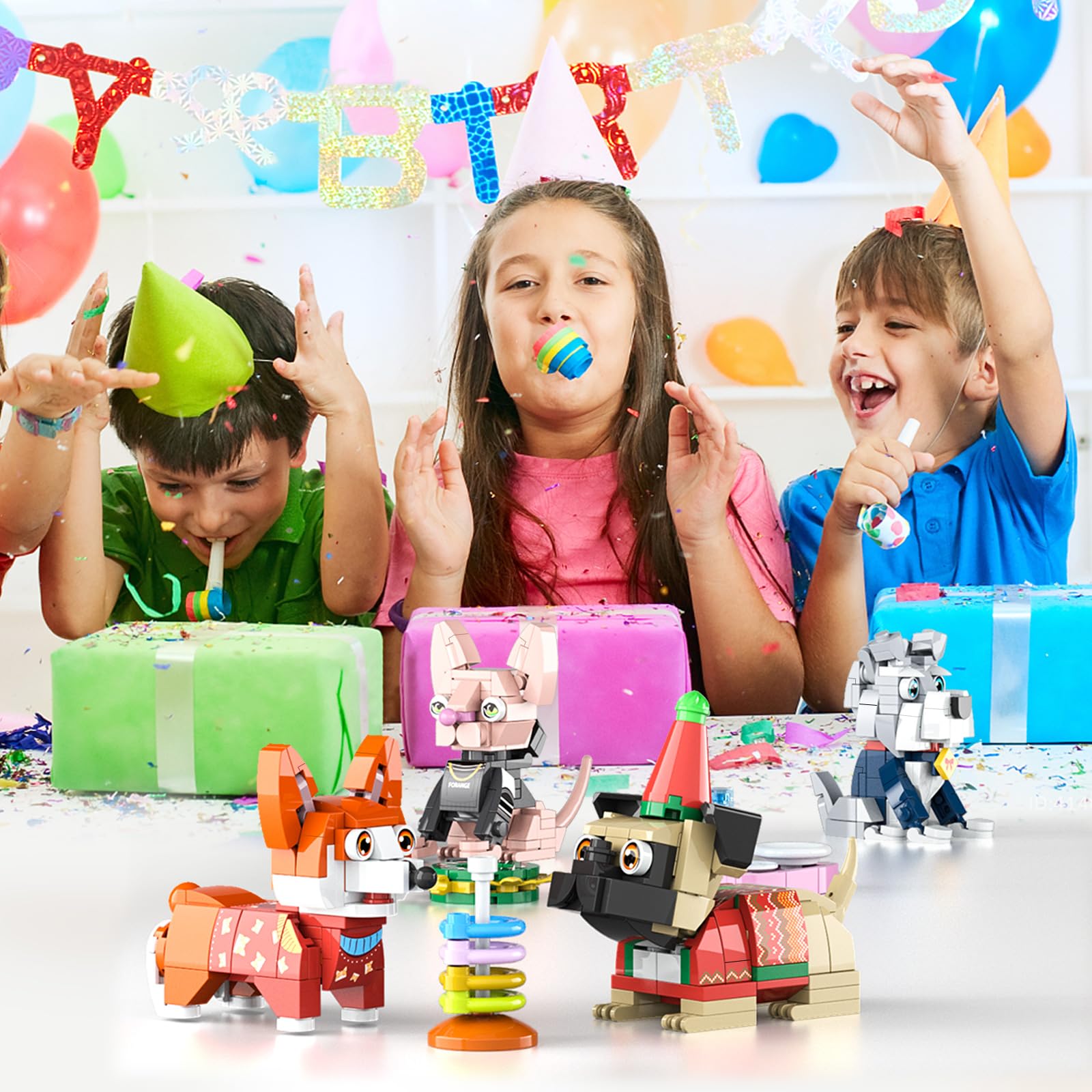 Juego de Construcción de Animales JMBricklayer para Niños, - Imagen 7