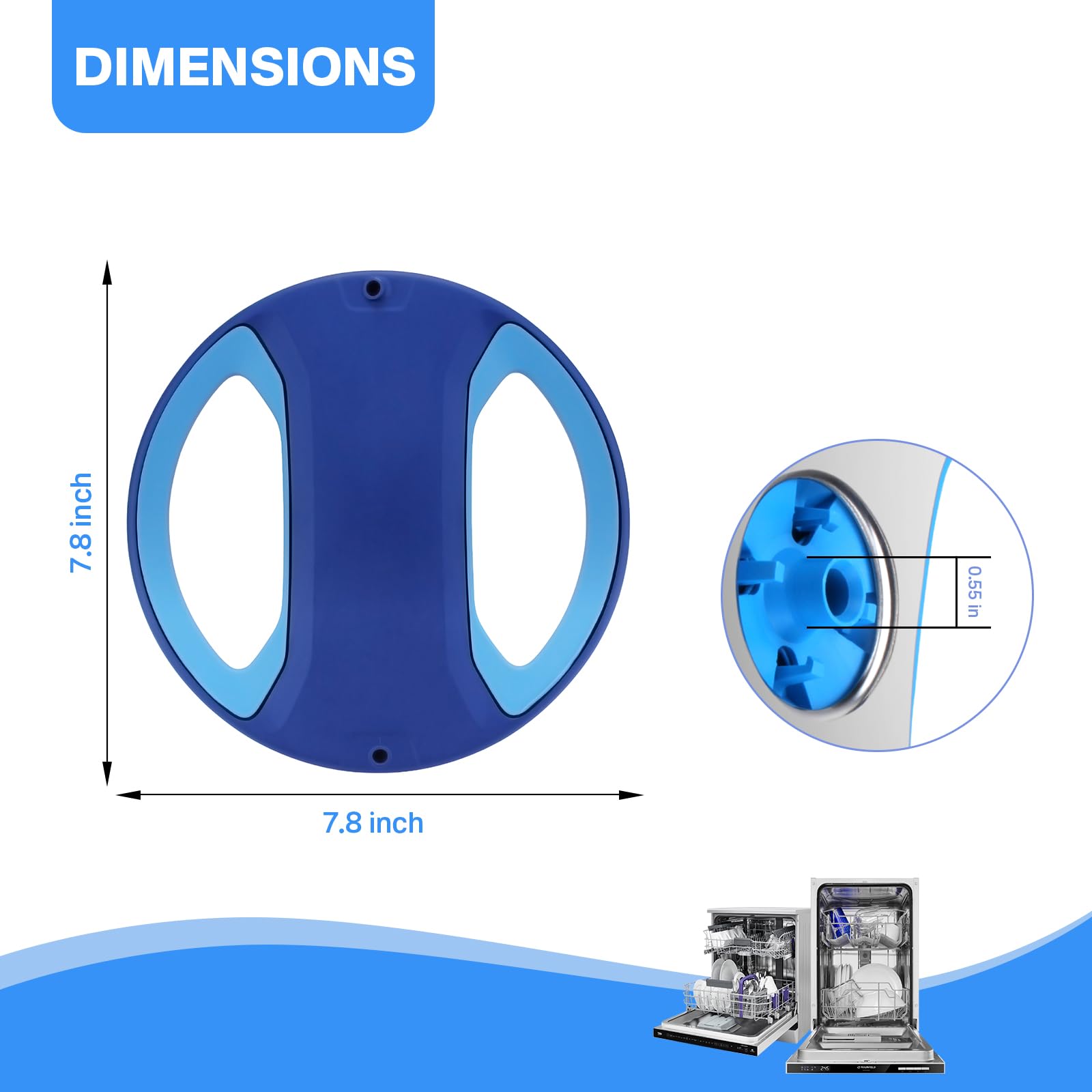 SuperDi 5304517982 Montaje de brazo rociador mejorado para - Imagen 3