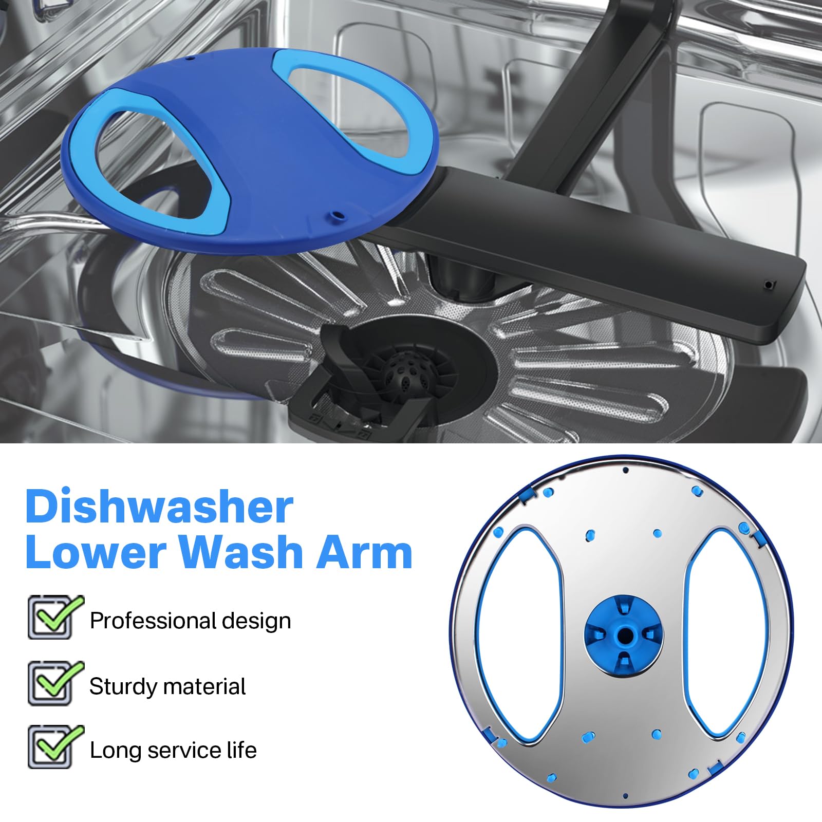 SuperDi 5304517982 Montaje de brazo rociador mejorado para - Imagen 5