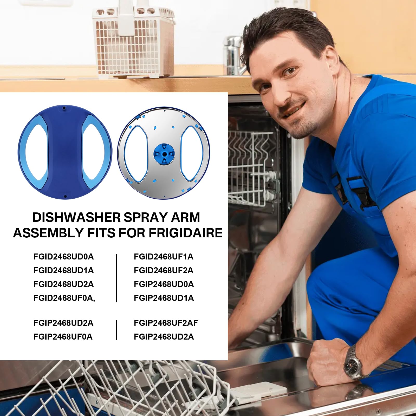 SuperDi 5304517982 Montaje de brazo rociador mejorado para - Imagen 7