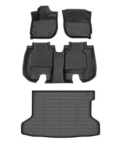 Juego completo de alfombrillas para pisos y protector de