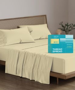 Juego de sábanas 100% algodón egipcio tamaño Queen - 800