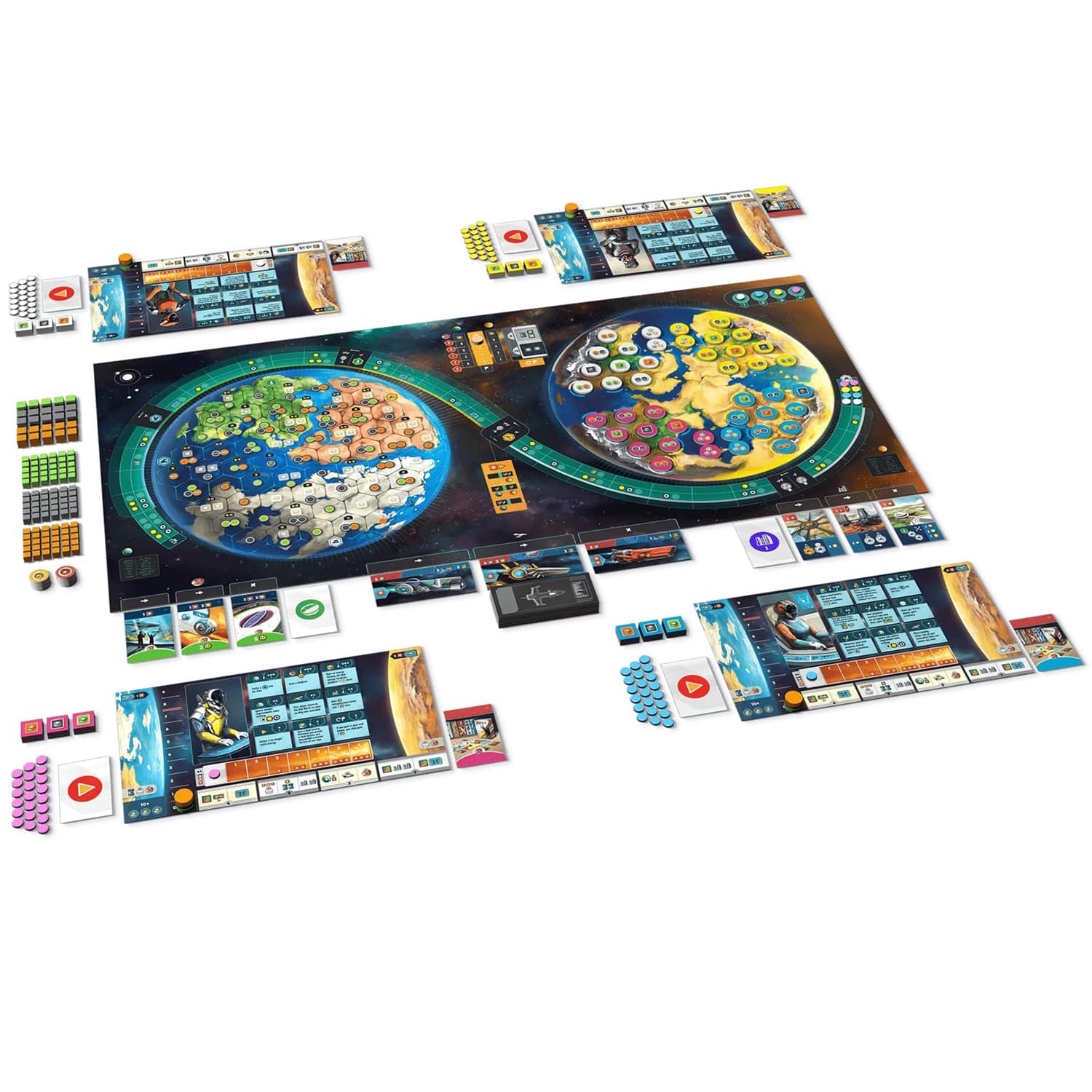 Rio Grande Games: Evacuación - Juego de mesa de estrategia, - Imagen 3