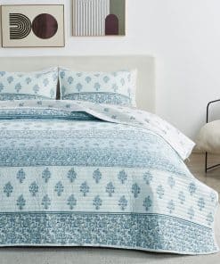 Colcha y Fundas de Almohada King Vintage Floral | Juegos de