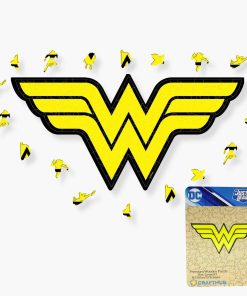 Rompecabezas de madera Crafthub DC para -Wonder Women Logo