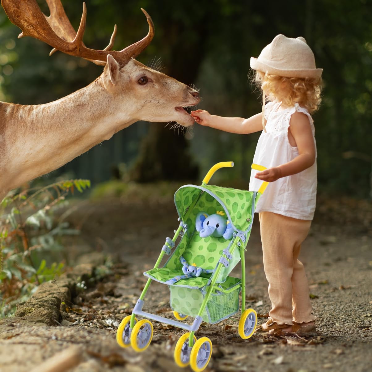 Cochecito de Muñecas para Niños de 1-3 Años, Juguete de - Imagen 3