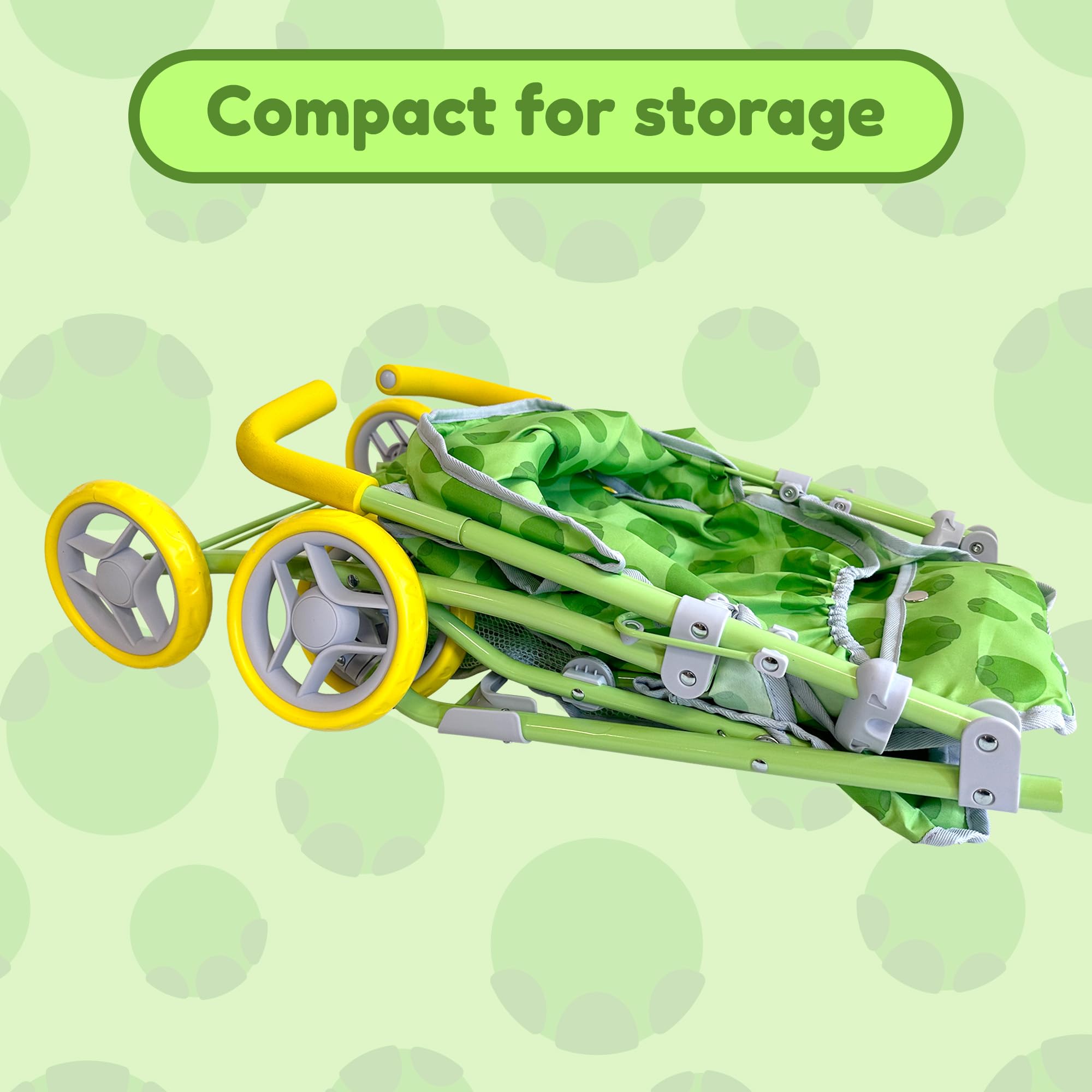 Cochecito de Muñecas para Niños de 1-3 Años, Juguete de - Imagen 6