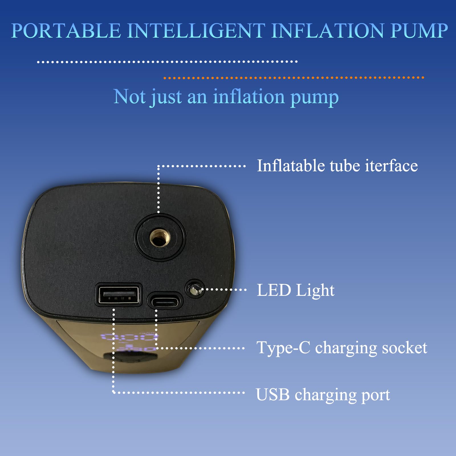 BigbugPro Inflador de Neumáticos Portátil para Coche - Imagen 5