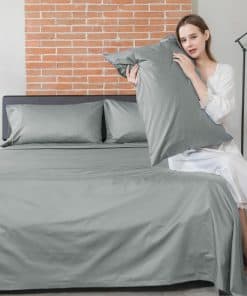 Juego de sábanas de cama de girasol de 4 piezas de tamaño