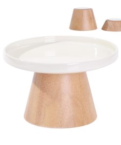 Platos Elevados de Cerámica para Gatos Miss Meow, Plato de