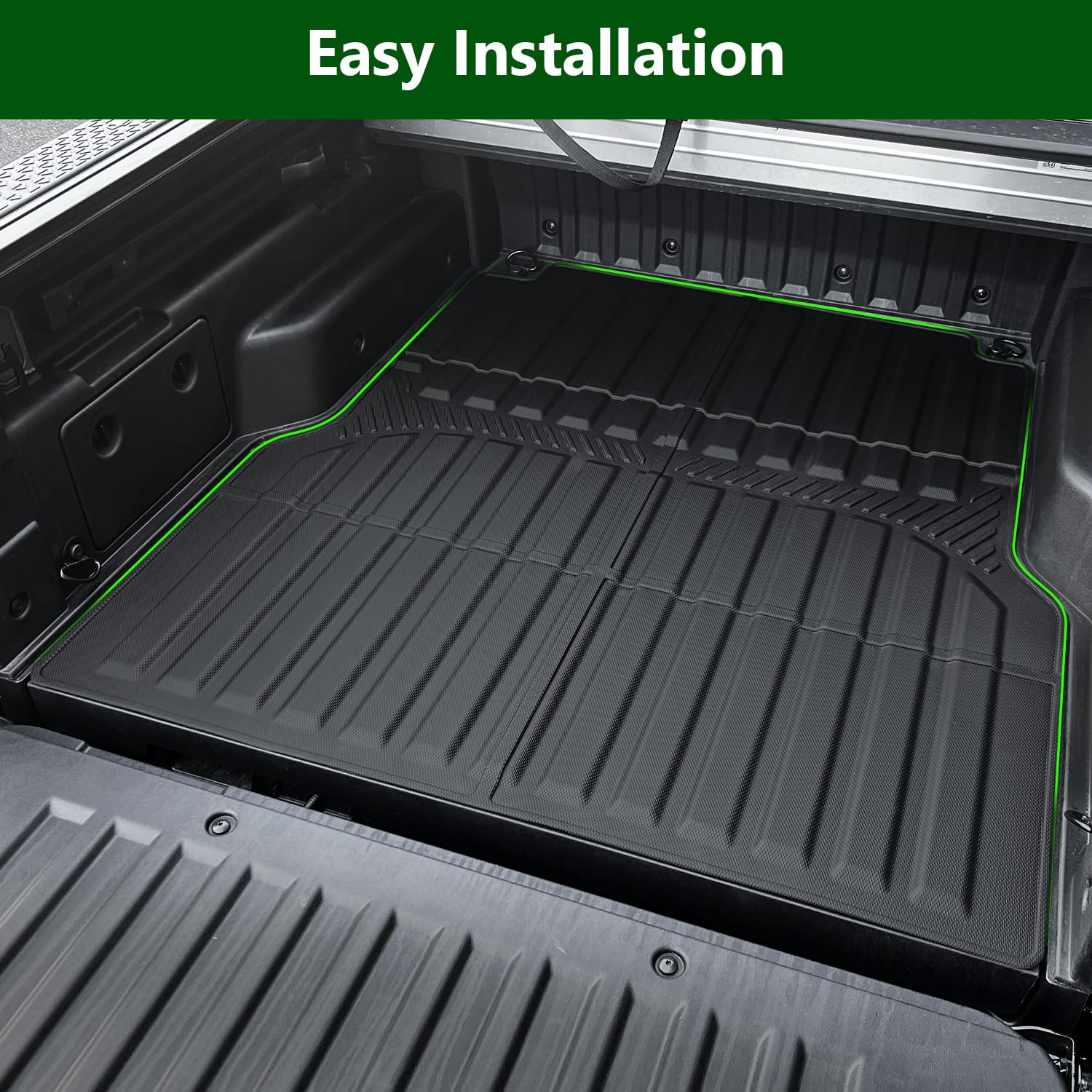 Tapete para cama de camioneta compatible con -anta Cruz - Imagen 3