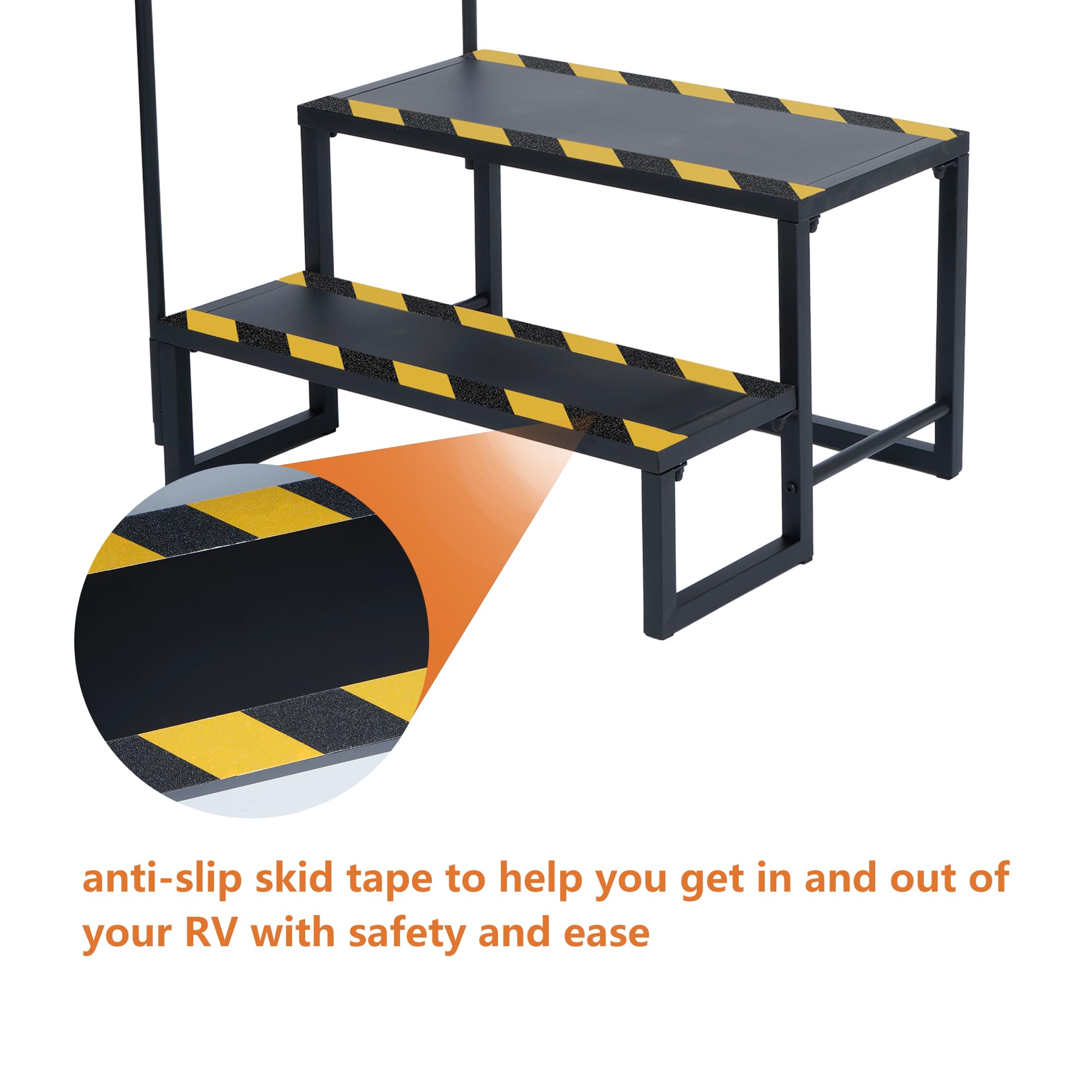 Escaleras de 2 Peldanos para RV Actualizadas Escaleras para - Imagen 6