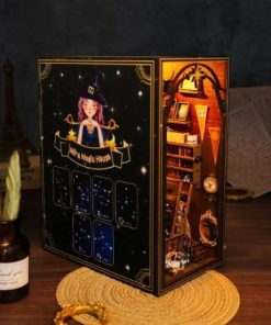 YOBPPI - Kit de Librero DIY, Rompecabezas de Madera 3D,