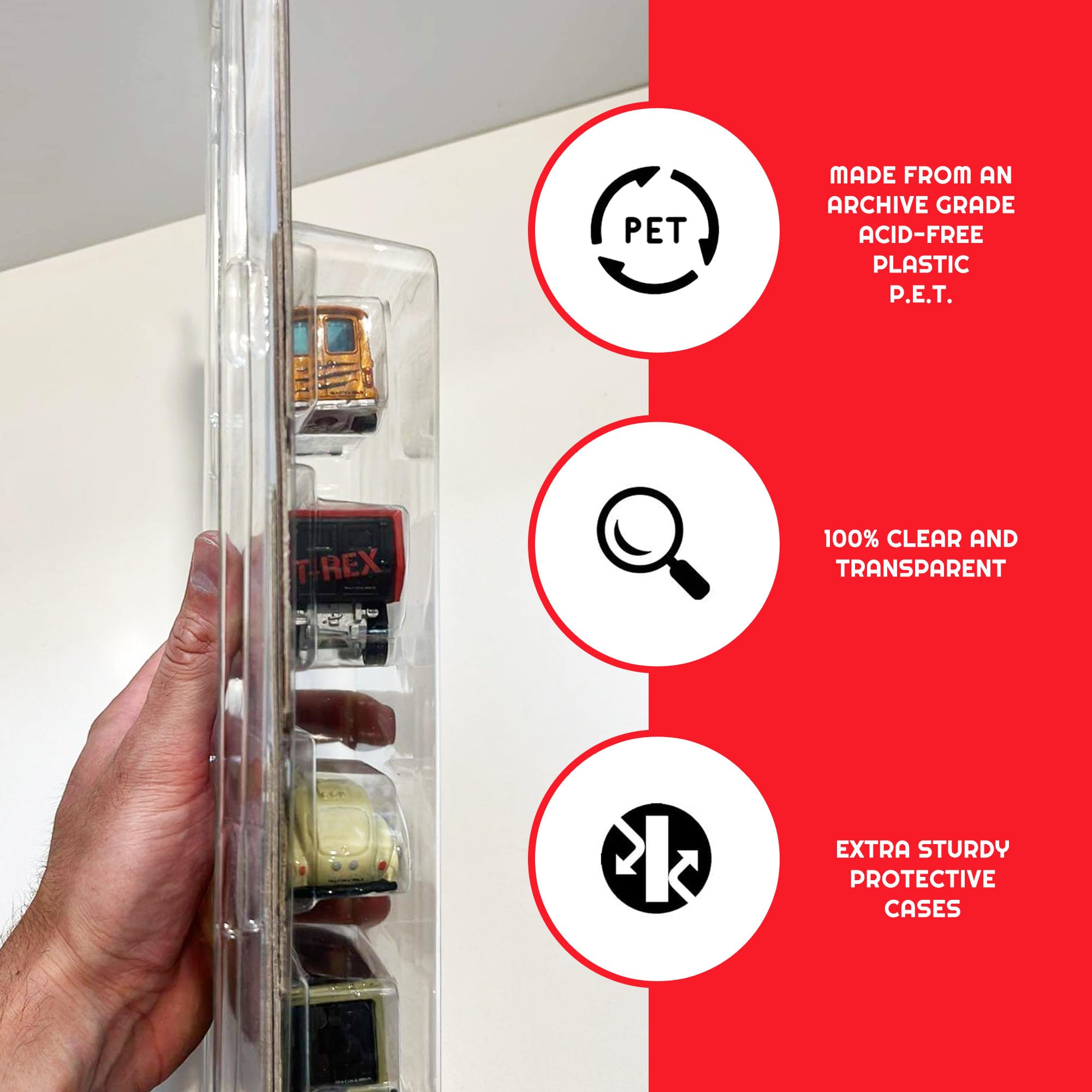 Blíster de fundición 5 autos compatibles para estuche - Imagen 7