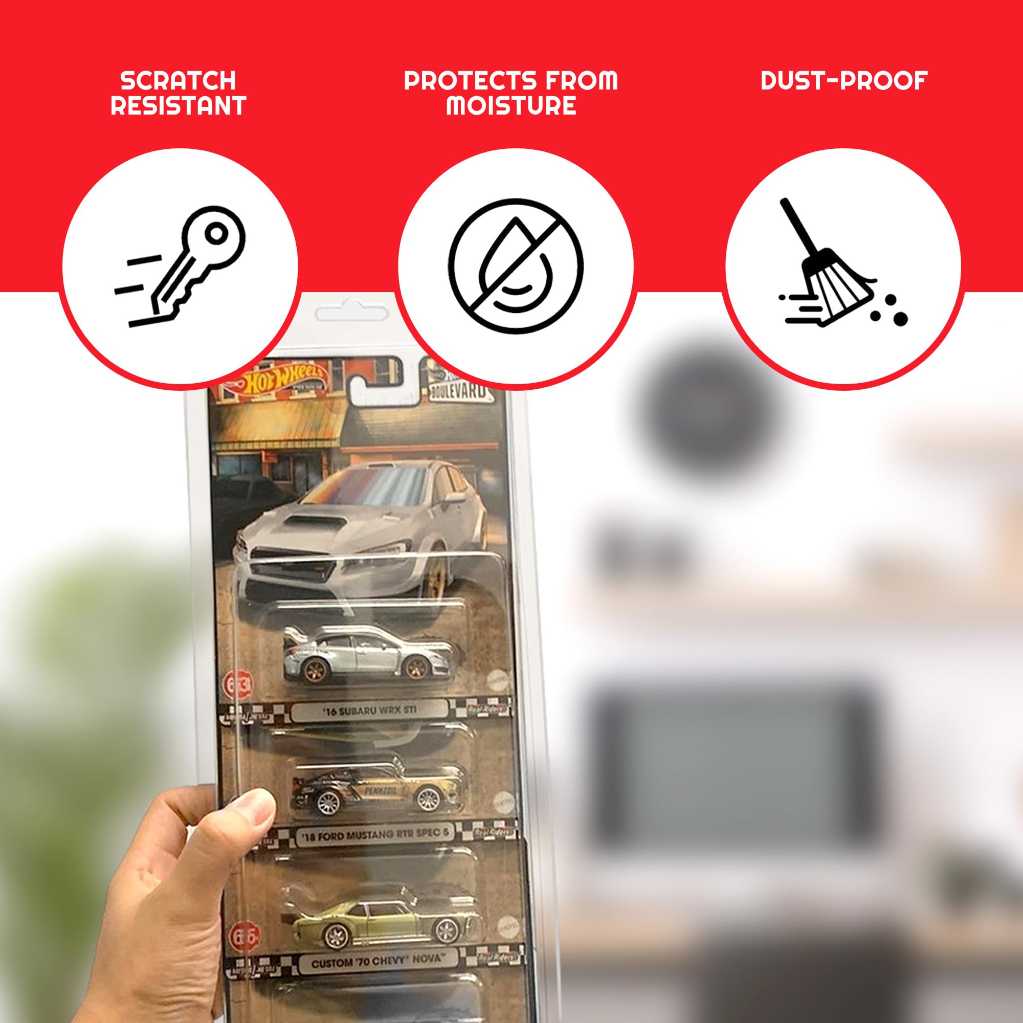 Blíster de fundición 5 autos compatibles para estuche - Imagen 6