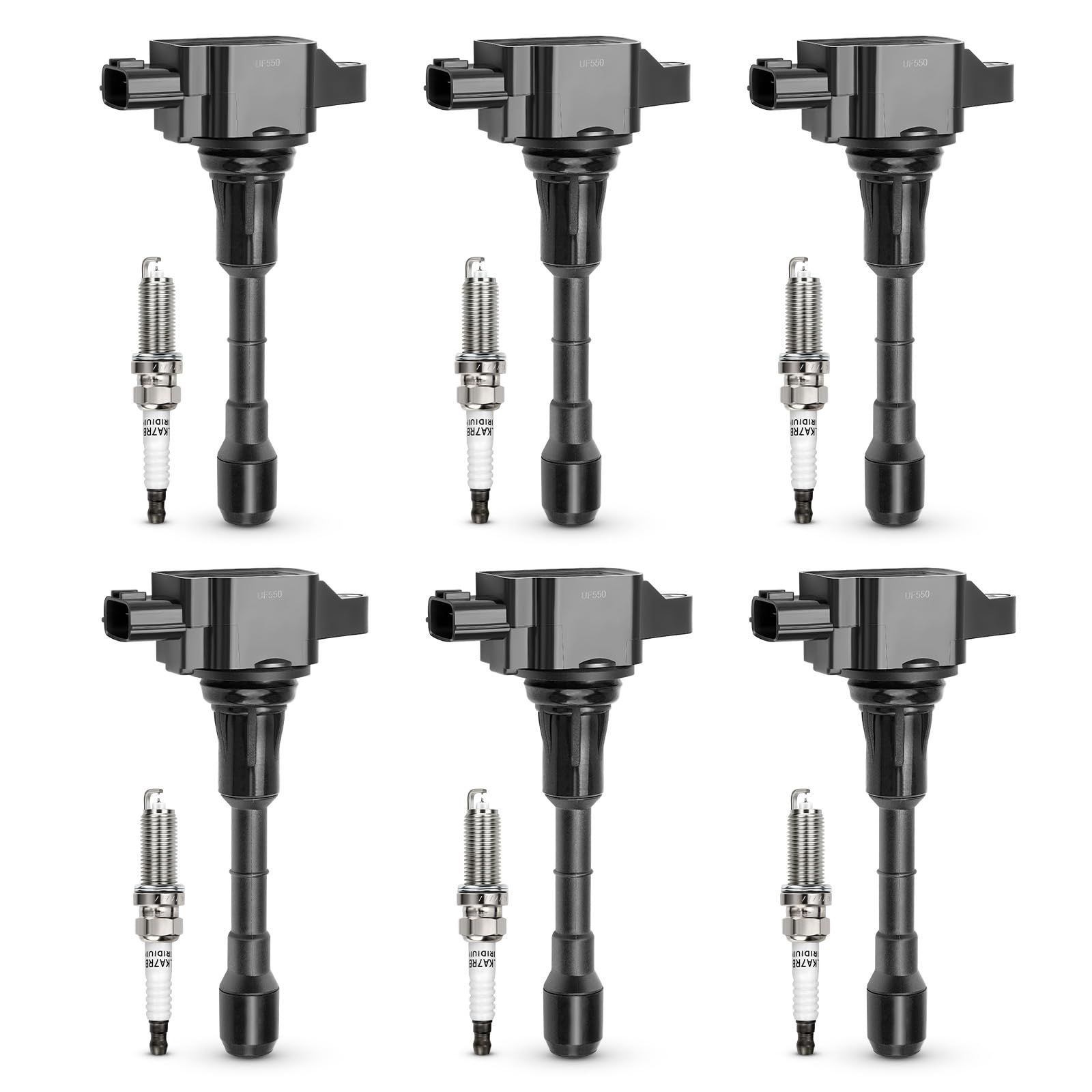 UF550 Bobina de Encendido & 1406 Bujía de Doble Iridio