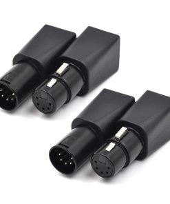 Conector Zhupoub 5 Pin Macho/Hembra XLR a RJ45, Utilizado