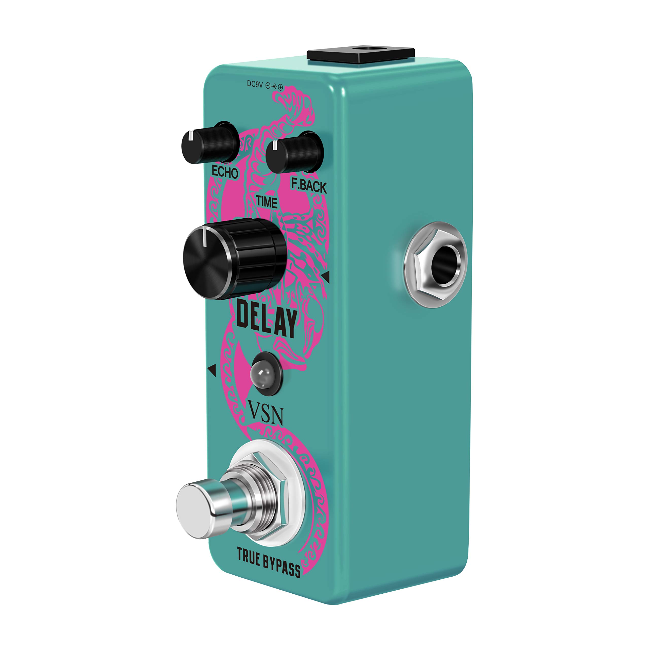 Pedal de Retraso para Guitarra VSN Pedal de Efecto de