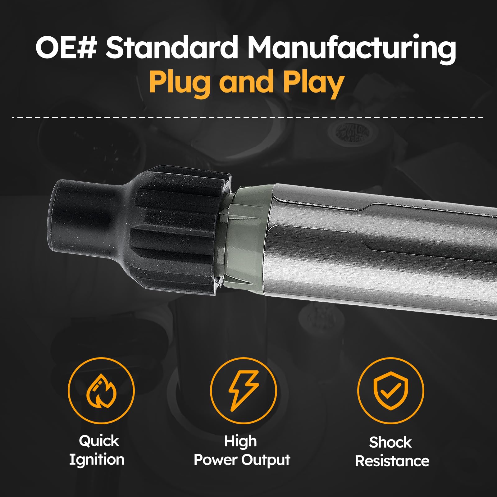 Paquete de bobinas de encendido UF569 Para Buick Allure - Imagen 6