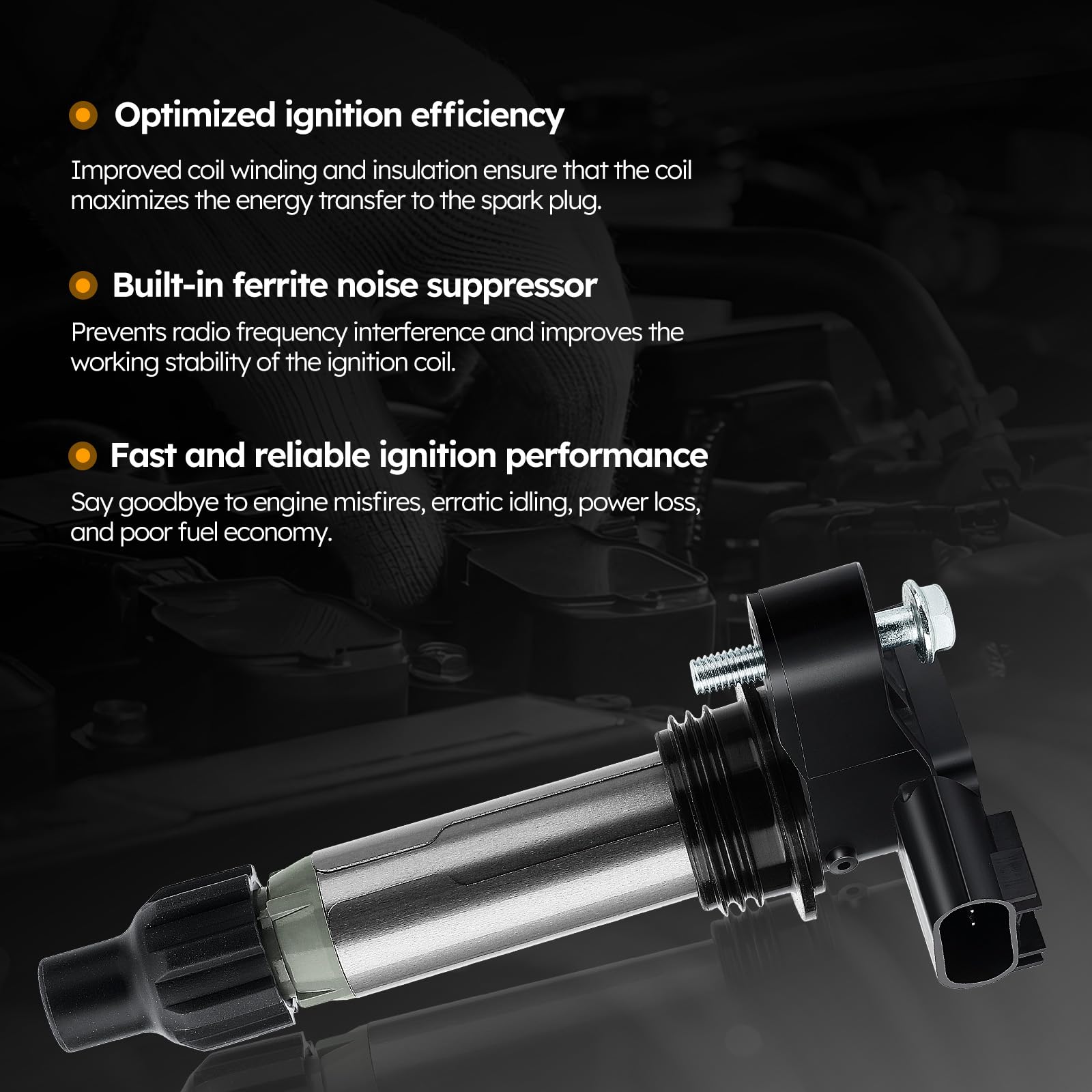 Paquete de bobinas de encendido UF569 Para Buick Allure - Imagen 4