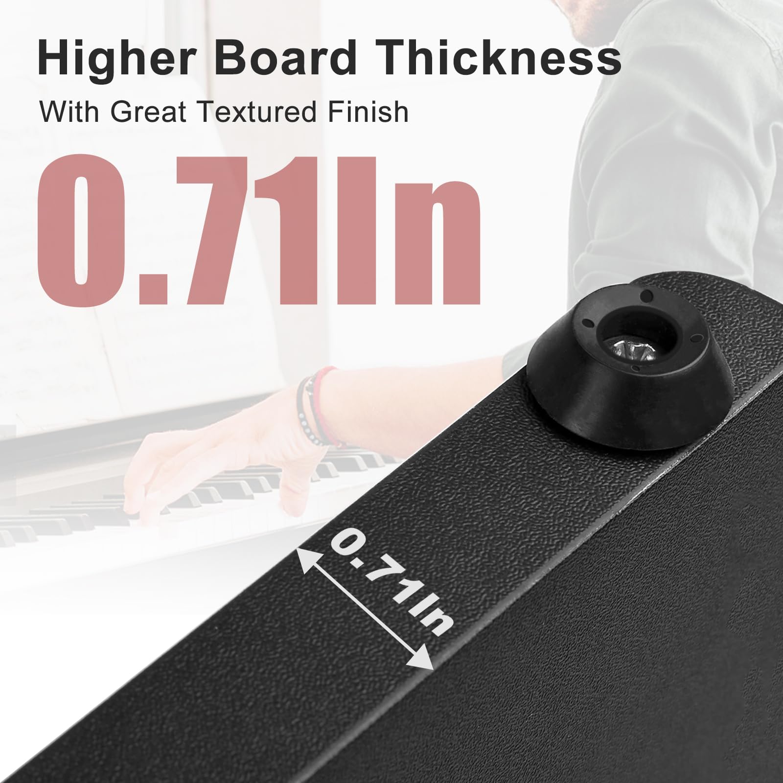 Soporte de teclado PenyPeal CS-46 compatible con piano - Imagen 5