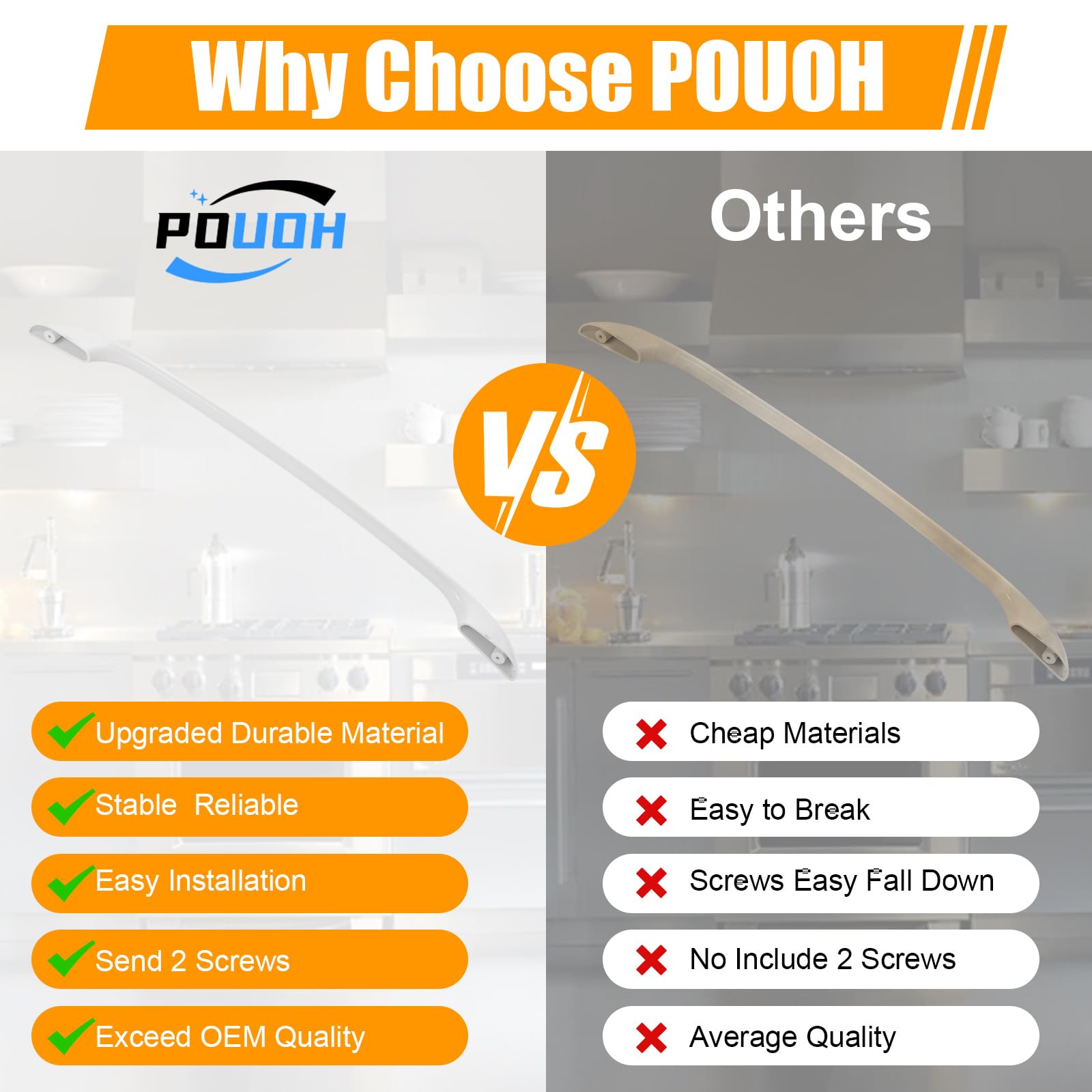 Manija de la Puerta del Horno de Reemplazo 316443601 - Imagen 7