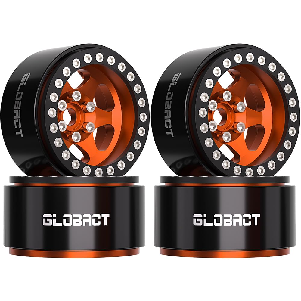 Ruedas de Aluminio EPINON 1.9 Beadlock - -Naranja