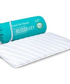 Almohada Súper Delgada de 2.2 Pulgadas -Blanco (Refrigerante