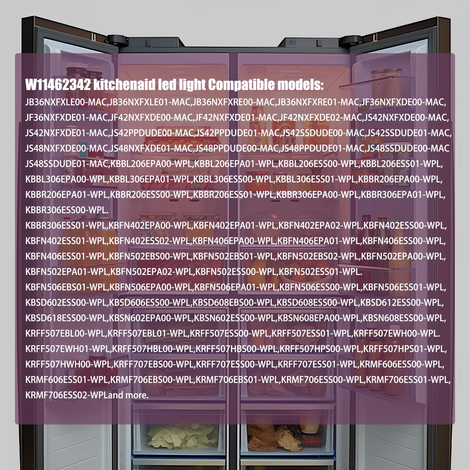 Módulo de LED de repuesto W11462342 para Refrigerador - Imagen 5