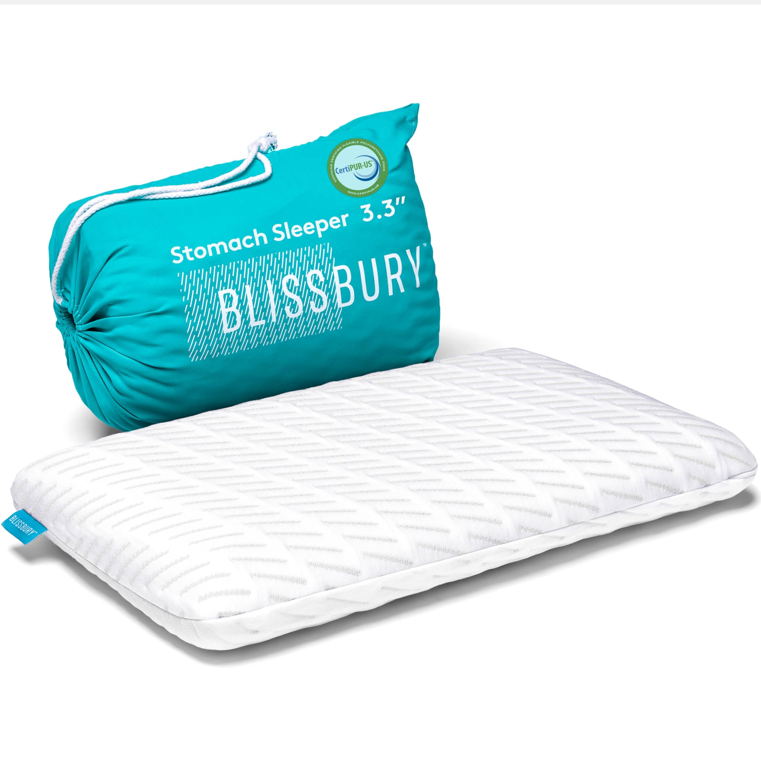 ALMOHADA BLISSBURY para Dormir Boca Abajo - Almohada de