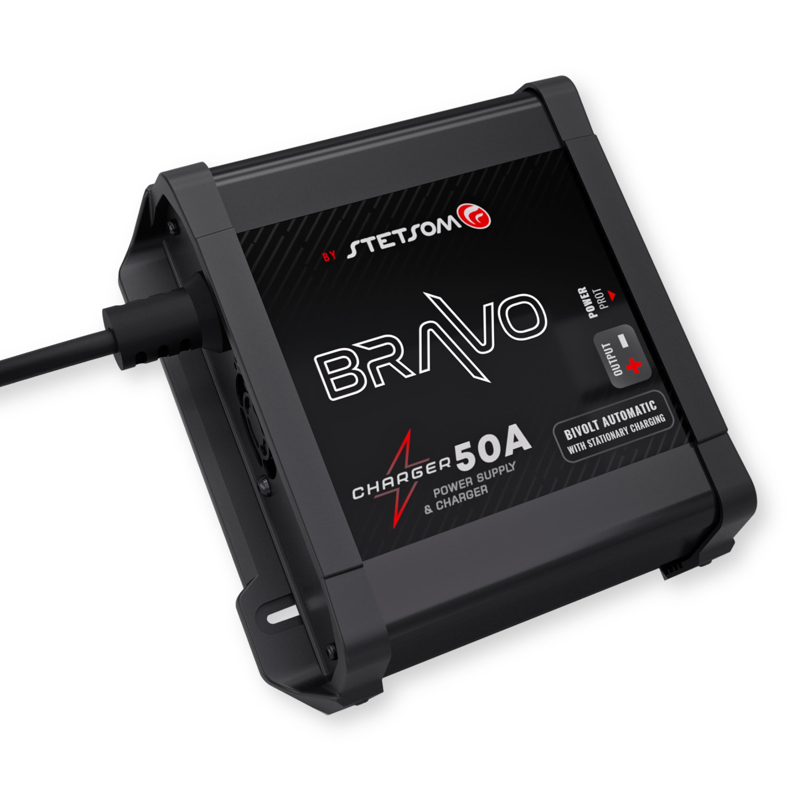 Cargador de Batería Stetsom Bravo 50A Bivolt - Enchufe