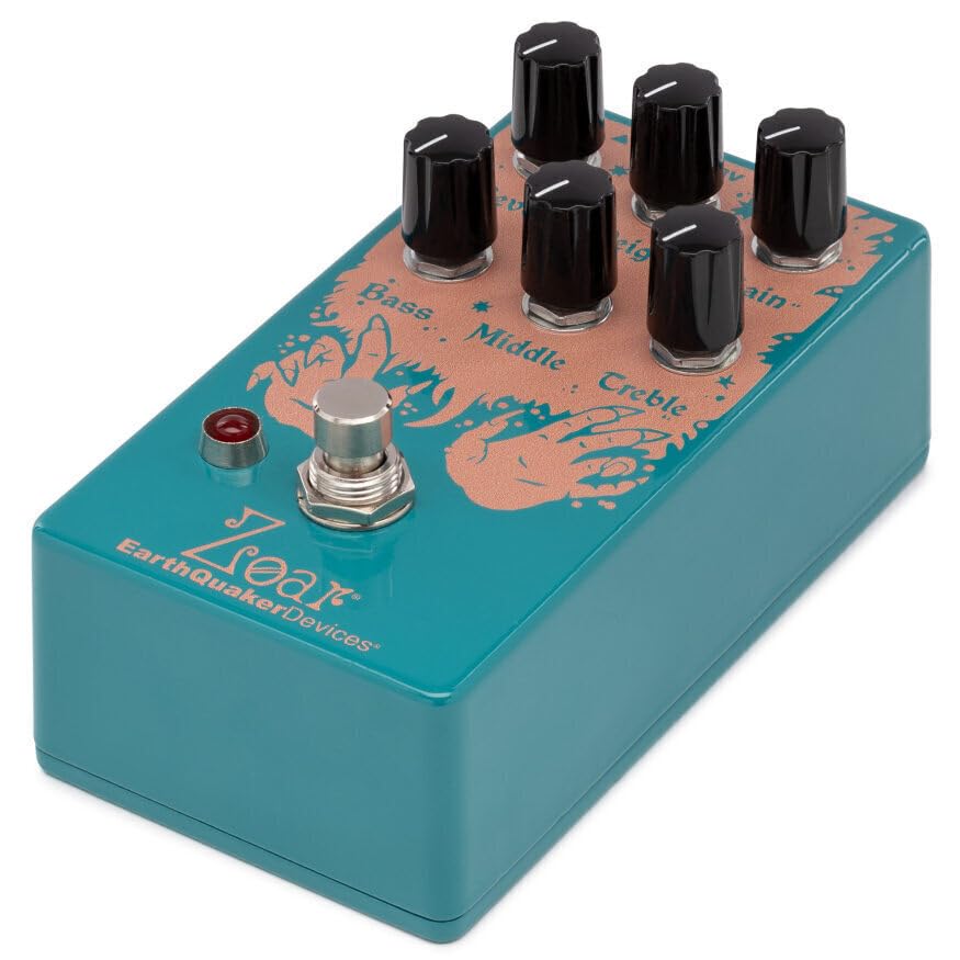 EarthQuaker Devices Zoar Dyanamic Audio Grinder, Azul Agua - Imagen 4