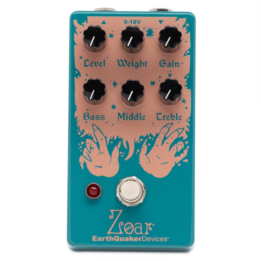 EarthQuaker Devices Zoar Dyanamic Audio Grinder, Azul Agua